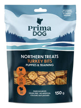 PrimaDog Northern Treats kalkkunapala pennuille & treenaamiseen 150 g