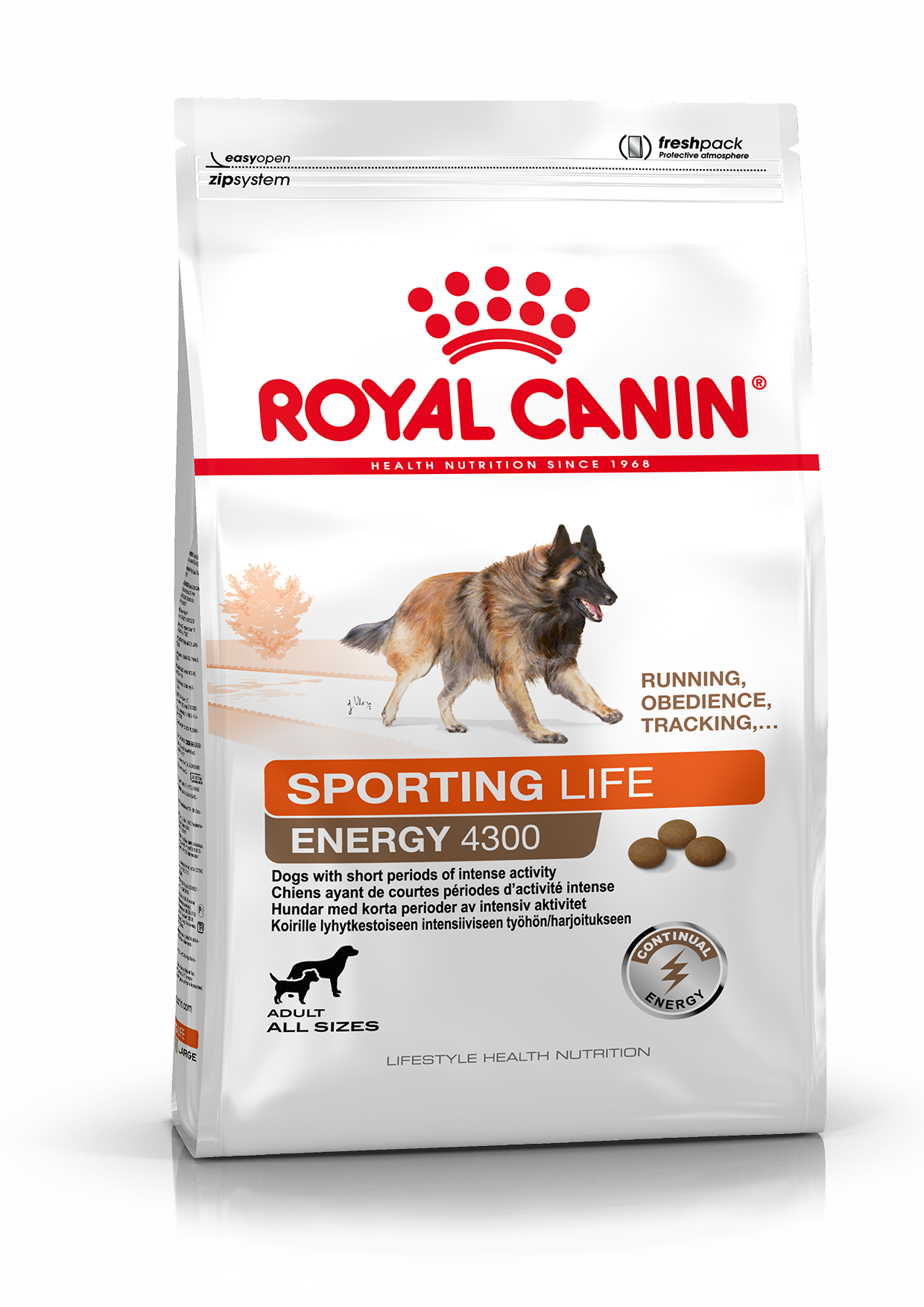 Royal Canin Sporting Life Energy 4300 koiralle 15 kg