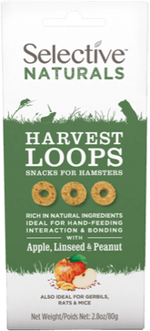 Supreme Science Selective Naturals Harvest Loops herkku hamstereille 80 g