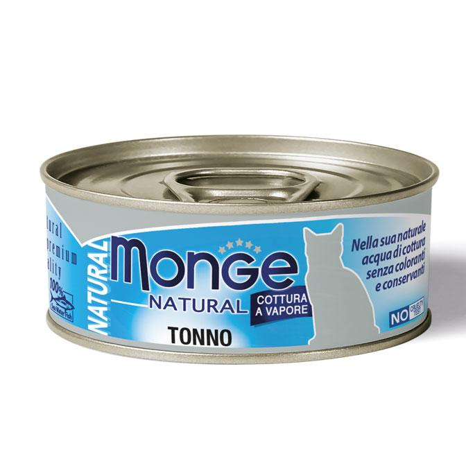 Monge Natural Tonnikala purkki 24 x 80 g