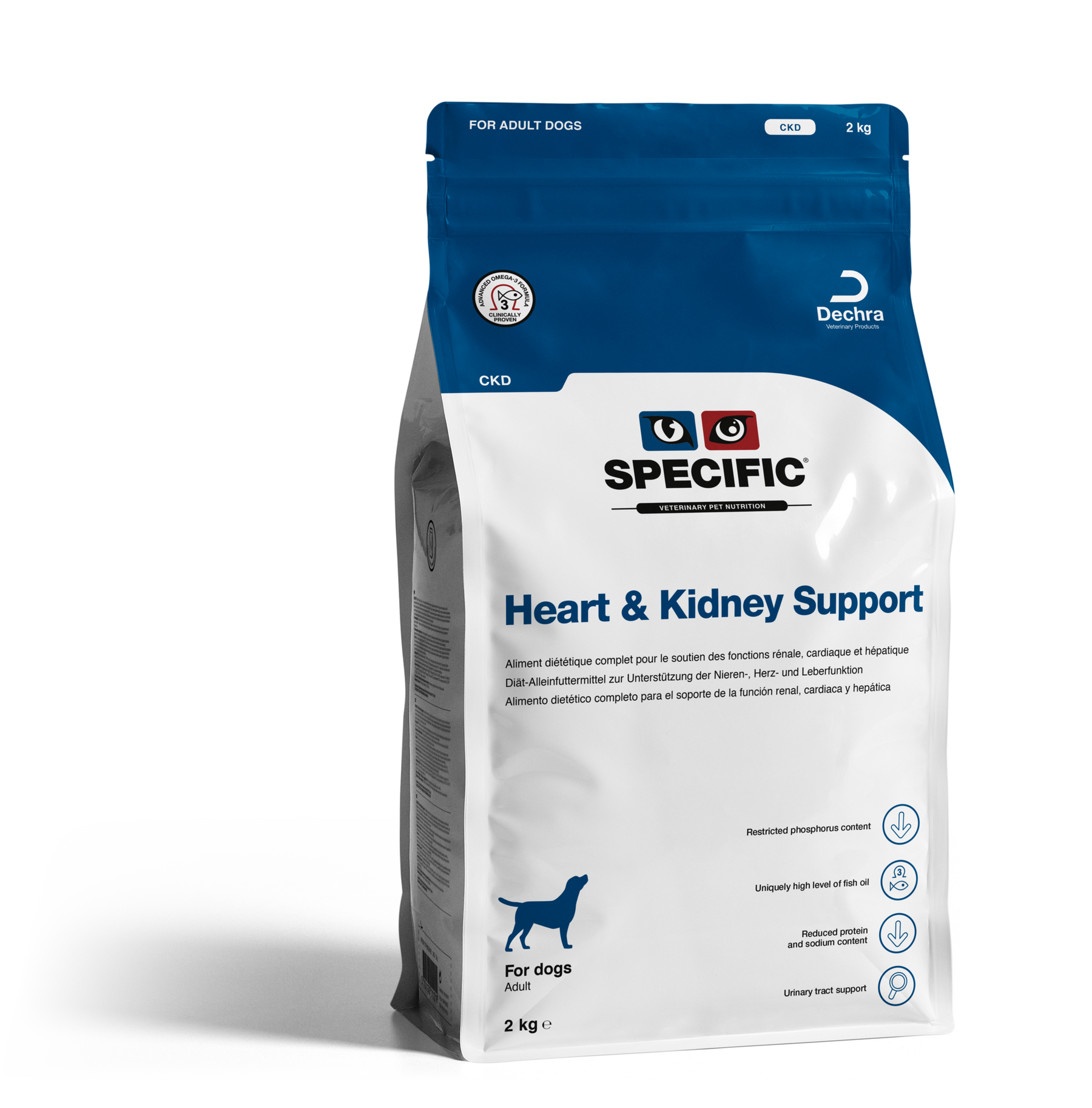 Specific CKD Heart & Kidney Support koiralle 2 kg