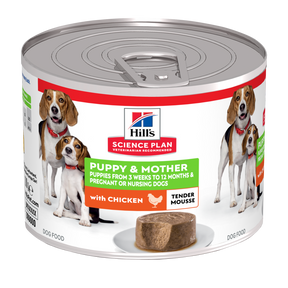 Hill's SP Puppy & Mother Tender Mousse with Chicken 12 x 200 g