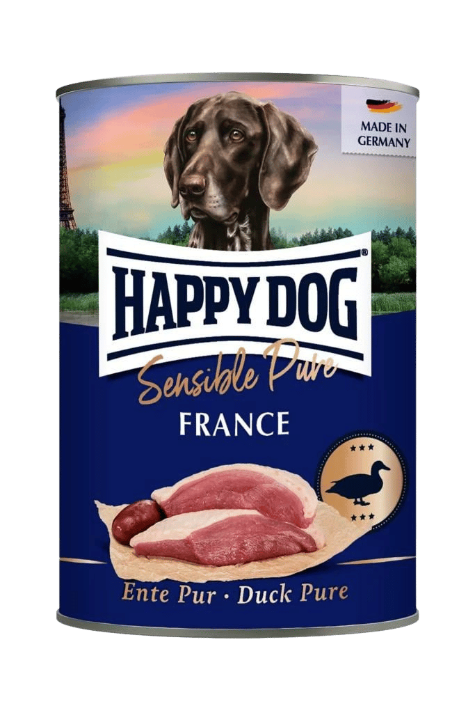 Happy Dog Pur France – Ankka 6 x 400 g