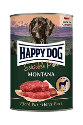 Happy Dog Pur Montana – Hevonen 400 g MAISTELUPAKKAUS