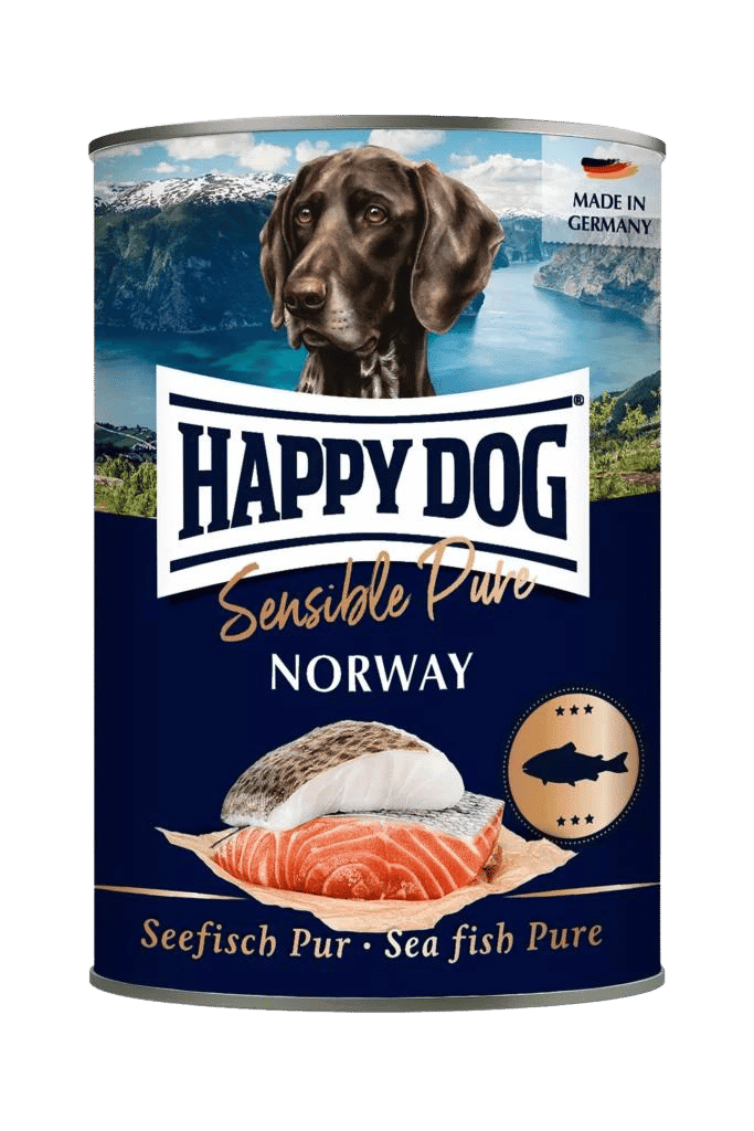 Happy Dog Pur Norway – Merikala 400 g MAISTELUPAKKAUS