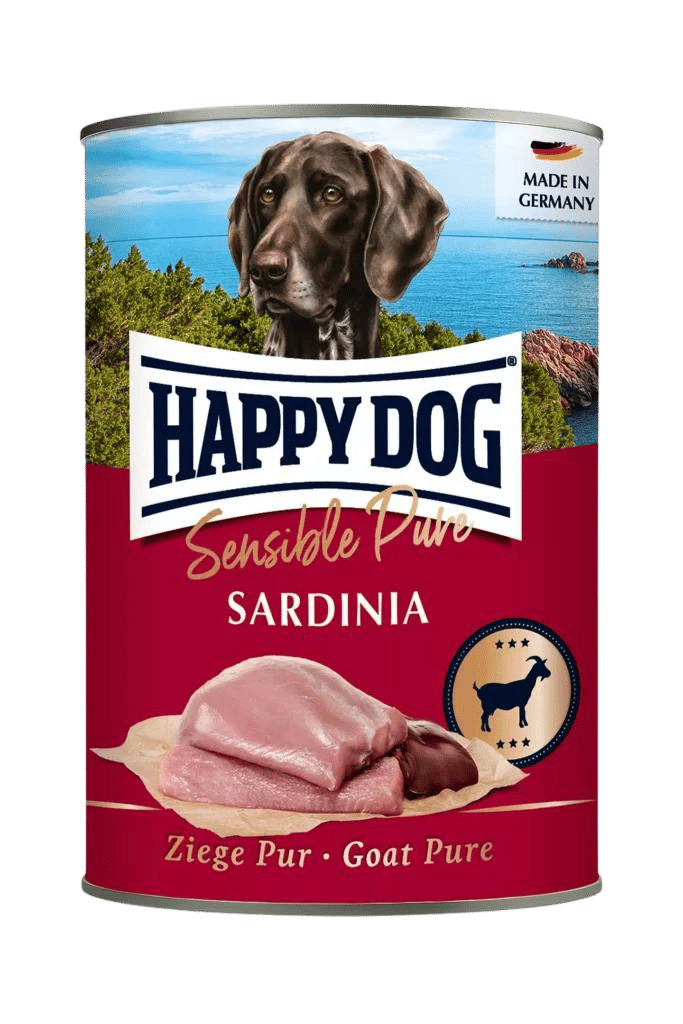 Happy Dog Pur Sardinia – Vuohi 6 x 400 g