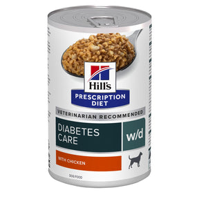 Hill's w/d Diabetes Care with Chicken koiralle 370 g MAISTELUPAKKAUS