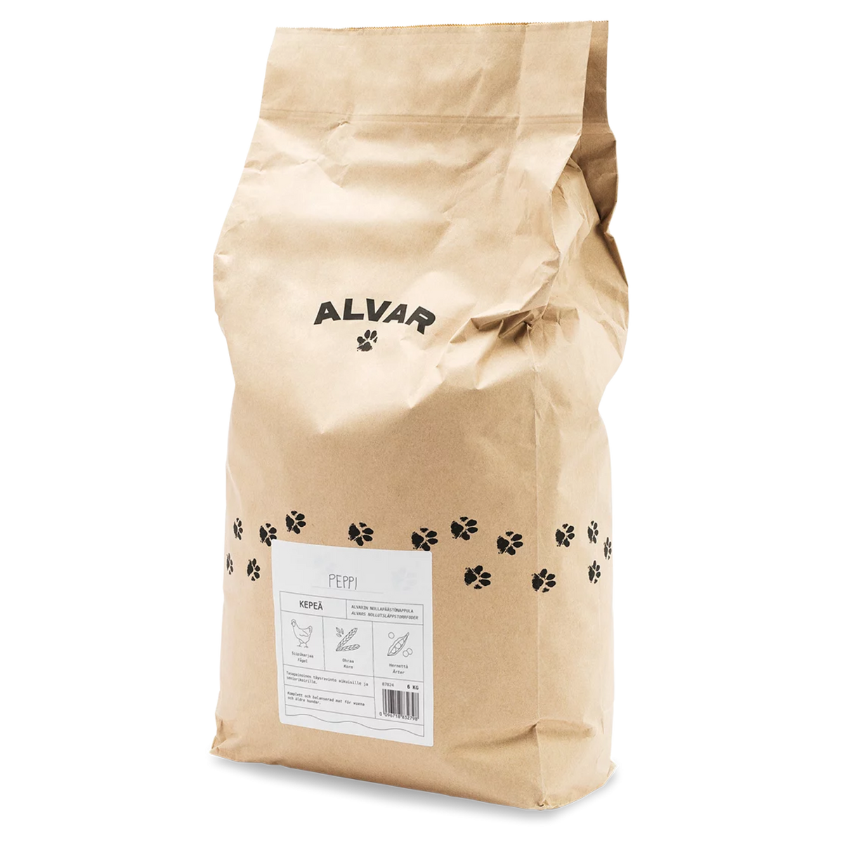 Alvar Pet Nollapäästönappula Kepeä 6 kg