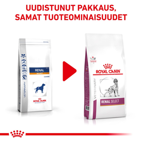 Royal Canin Veterinary Diets Renal Select koiran kuivaruoka 10 kg