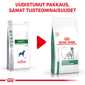 Royal Canin Veterinary Diets Weight Management Satiety koiran kuivaruoka 6 kg