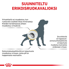 Royal Canin Veterinary Diets Urinary S/O koiran kuivaruoka 13 kg