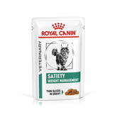 Royal Canin Veterinary Diets Weight Management Satiety Thin Slices In Gravy annospussi kissan märkäruoka 12 x 85 g