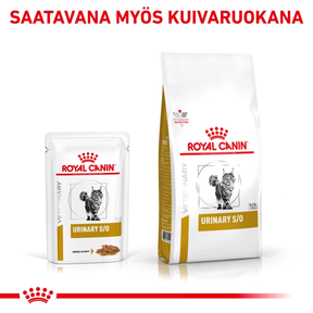 Royal Canin Veterinary Diets Urinary S/O Morsels in Gravy annospussi kissan märkäruoka 12 x 85 g