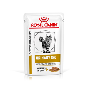 Royal Canin Veterinary Diets Urinary S/O Moderate Calorie Morcels in Gravy annospussi kissan märkäruoka 12 x 85 g