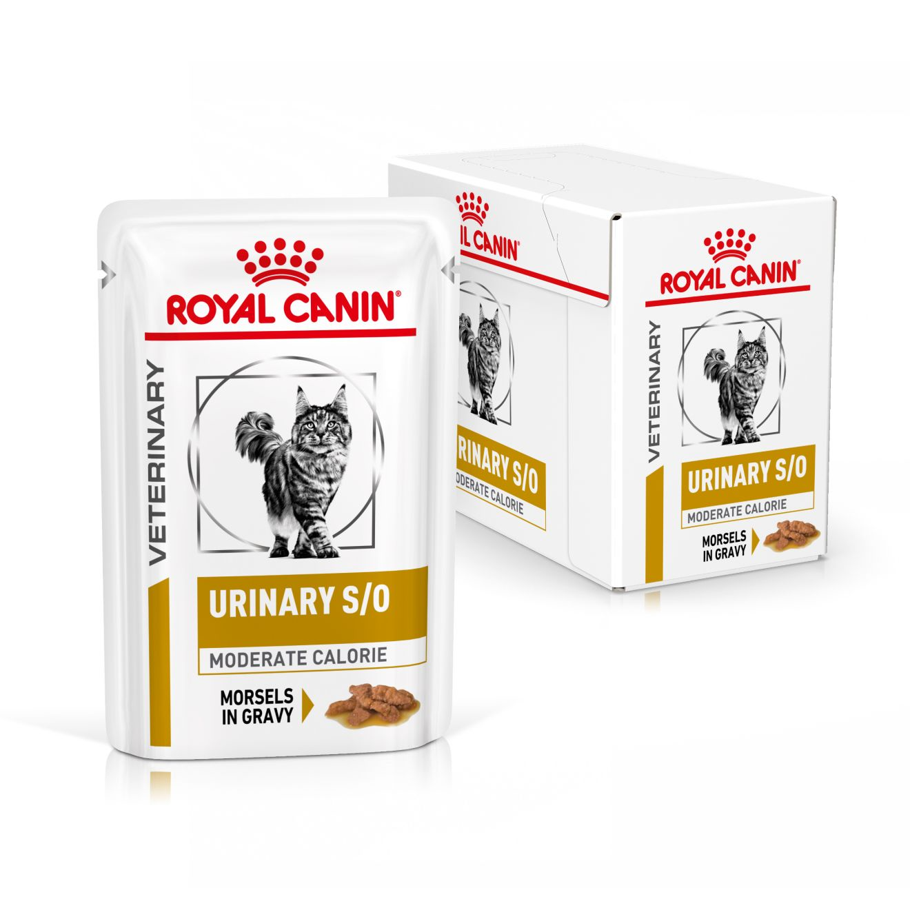 Royal Canin Veterinary Diets Urinary S/O Moderate Calorie Morcels in Gravy annospussi kissan märkäruoka 12 x 85 g