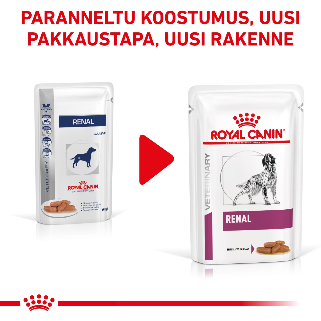 Royal Canin Veterinary Diets Vital Renal annospussi koiran märkäruoka 12 x 100 g