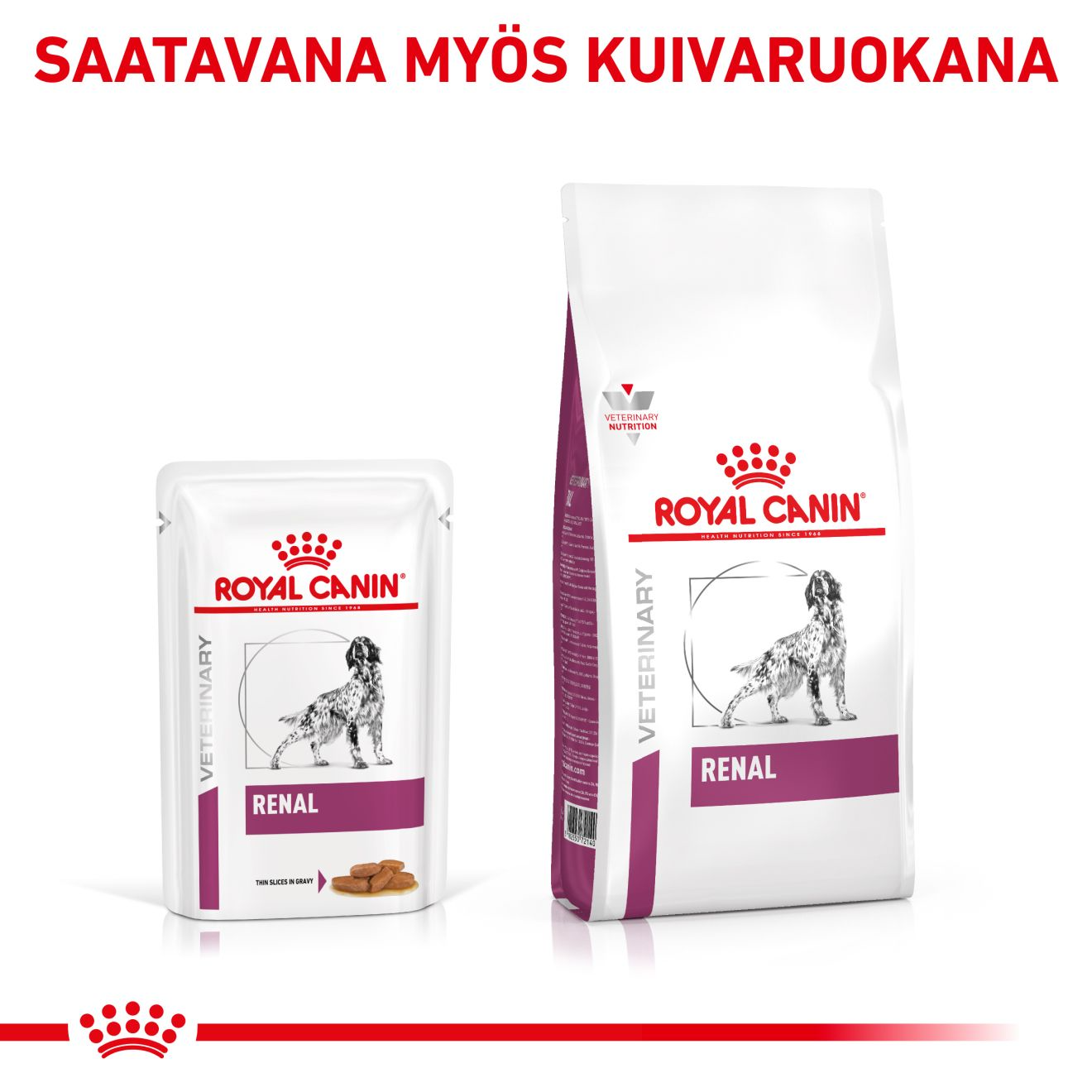 Royal Canin Veterinary Diets Vital Renal annospussi koiran märkäruoka 12 x 100 g