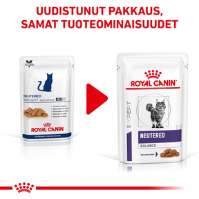 Royal Canin Veterinary Diets Health Management Neutered Balance kissan märkäruoka 12 x 85 g