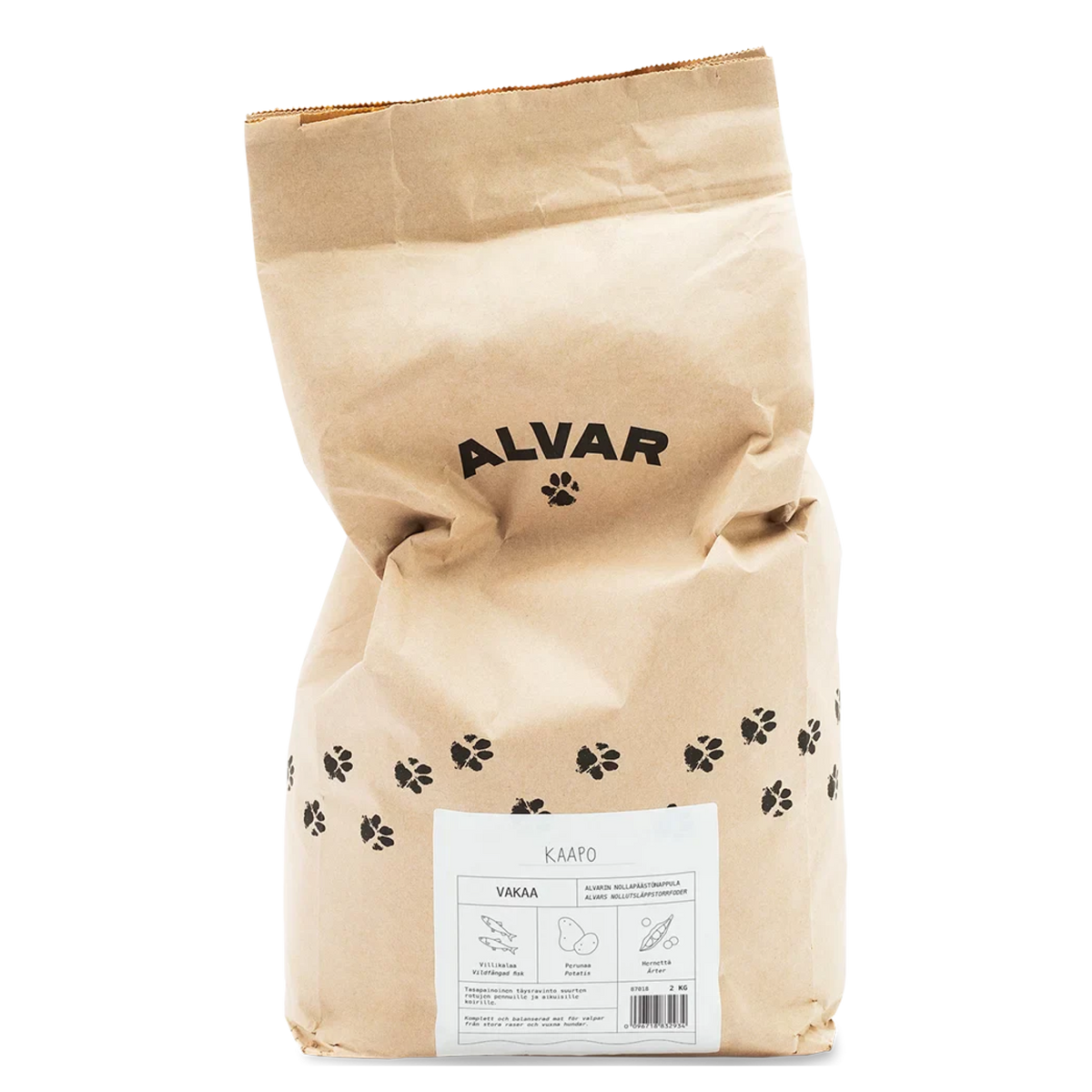 Alvar Pet Nollapäästönappula Vakaa 2 kg