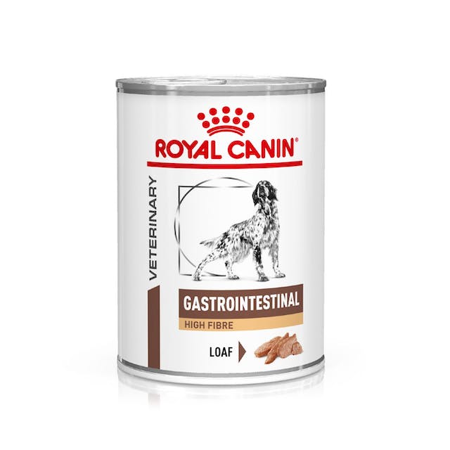 Royal Canin Veterinary Diets Gastrointestinal High Fibre Loaf säilykepurkki koiran märkäruoka 200 g MAISTELUPAKKAUS