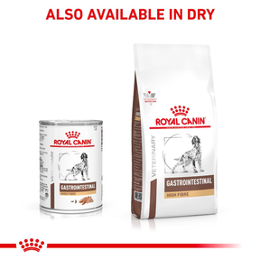 Royal Canin Veterinary Diets Gastrointestinal High Fibre Loaf säilykepurkki koiran märkäruoka 200 g MAISTELUPAKKAUS