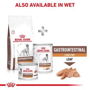 Royal Canin Veterinary Diets Gastrointestinal Low Fat koiran kuivaruoka 1,5 kg