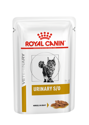 Royal Canin Veterinary Diets Urinary S/O Morsels in Gravy annospussi kissan märkäruoka 12 x 85 g