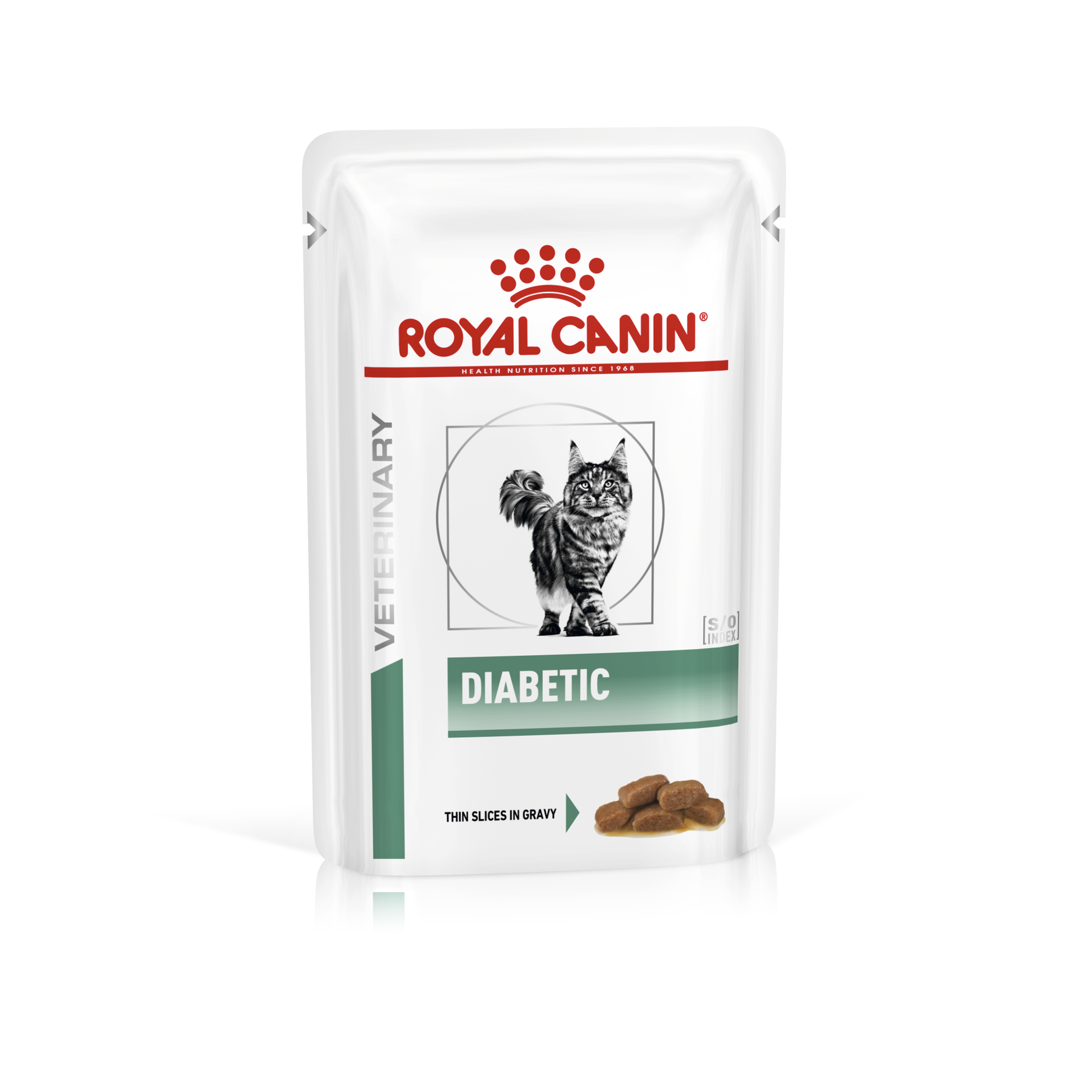 Royal Canin Veterinary Diets Weight Management Diabetic Slices In Gravy annospussi kissan märkäruoka 12 x 85 g