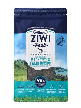 ZiwiPeak ilmakuivattu makrilli & lammas koiralle 1 kg