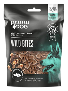 PrimaDog Wild Bites silli-mausteneilikka 100 g