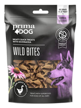 PrimaDog Wild Bites ankka-auringonhattu 150 g