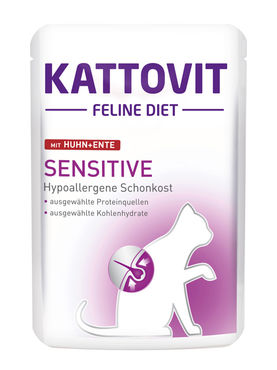 Kattovit Sensitive Kana & Ankka 85 g