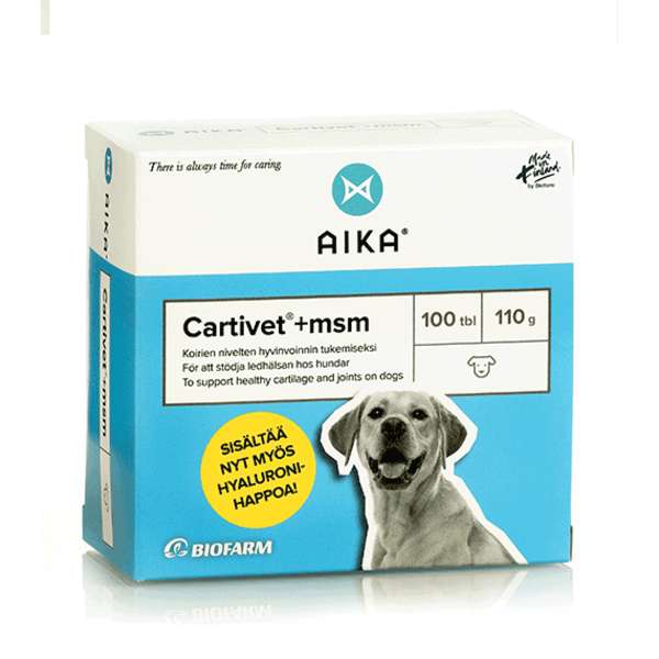 AIKA Cartivet+MSM koiralle 100 tabl