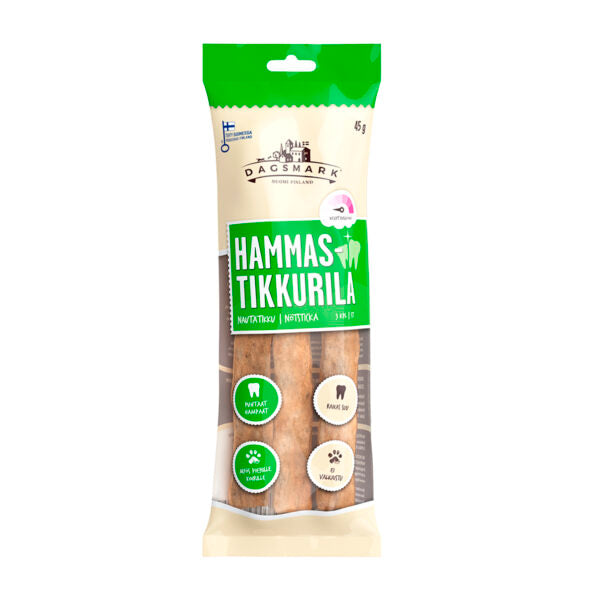 Dagsmark Hammastikkurila nauta koiralle 45 g