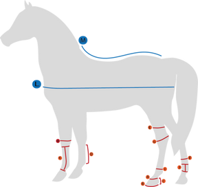 Back on Track Verkkoloimi hevoselle ruskea 135 cm