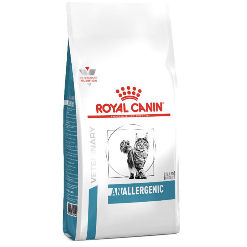 Royal Canin Veterinary Diets Derma Anallergenic kissan kuivaruoka 100 g TUOTENÄYTE