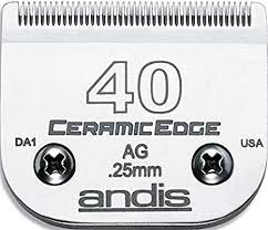 Andis Ceramic Edge terä nro 40 (0,25 mm)