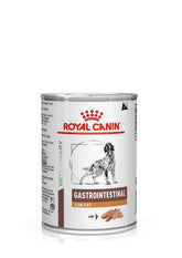 Royal Canin Veterinary Diets Gastrointestinal Low Fat säilykepurkki koiran märkäruoka 12 x 420 g