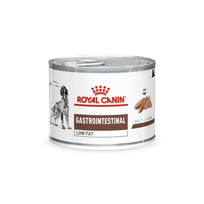 Royal Canin Veterinary Diets Gastrointestinal Low Fat Loaf säilykepurkki koiran märkäruoka 12 x 200 g