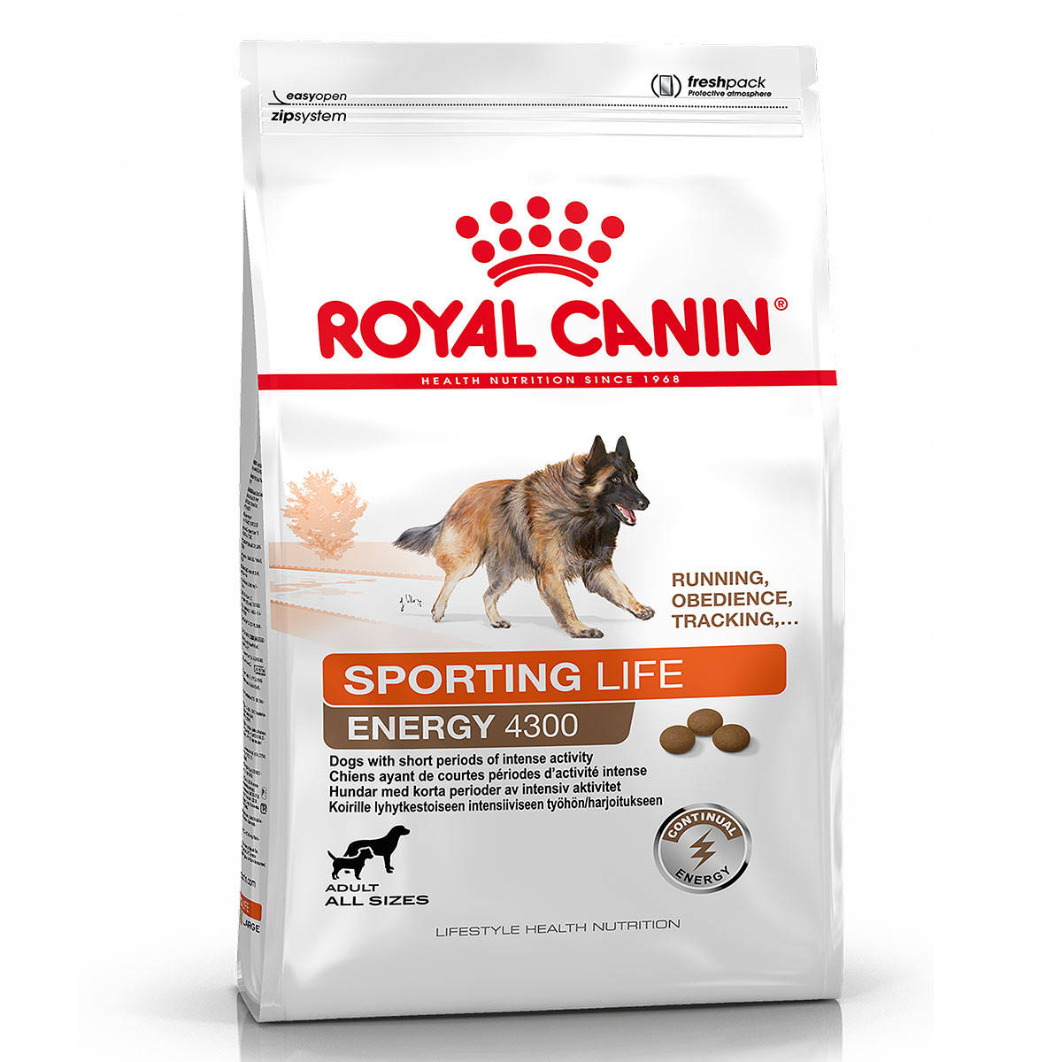 Royal Canin Sporting Life Energy 4300 koiralle 15 kg