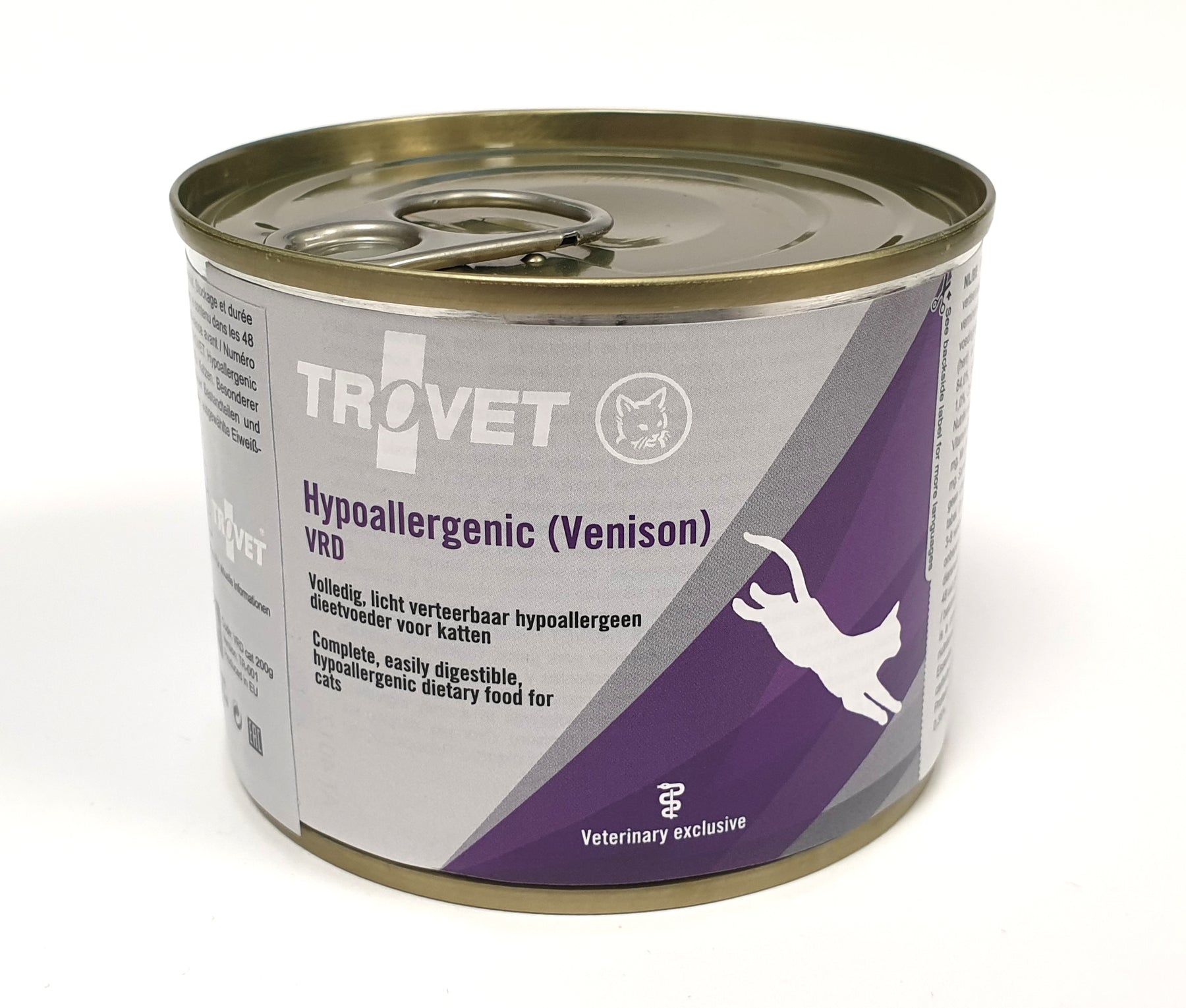 Trovet VRD Hypoallergenic Peura-Riisi kissalle 200 g MAISTELUPAKKAUS