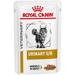 Royal Canin Veterinary Diets Urinary S/O Morsels in Gravy annospussi kissan märkäruoka 48 x 85 g SÄÄSTÖPAKKAUS